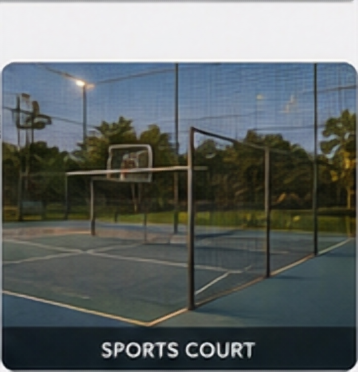 Sports court artist impression for Asian Fab Kengeri Sports court artist impression for Asian Fab Kengeri